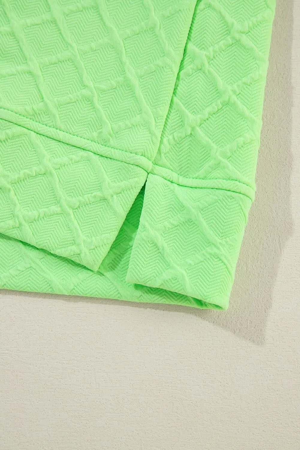 Light green checkered lounge set - Love Salve